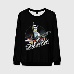 Свитшот мужской Metal Bender, цвет: 3D-черный