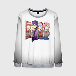 Мужской свитшот Doki Doki Literature Club