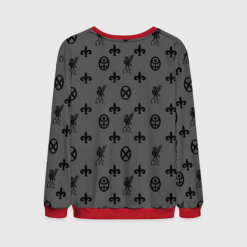 Мужской свитшот LIVERPOOL ЛИВЕРПУЛЬ LV / 3D-Красный – фото 2
