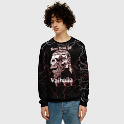 Свитшот мужской Ragnarr, цвет: 3D-черный — фото 2