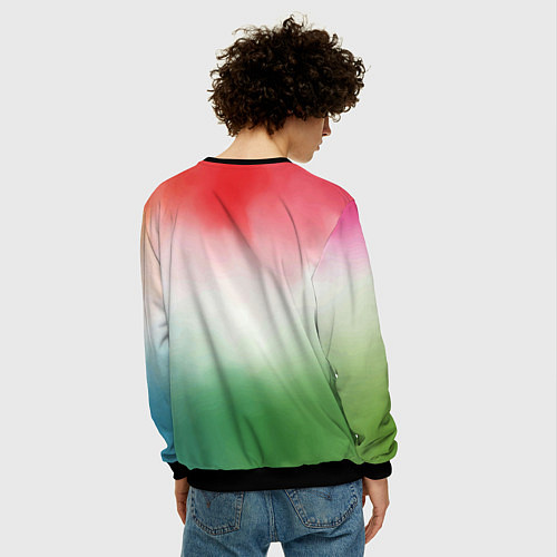 Мужской свитшот Booo / 3D-Черный – фото 4