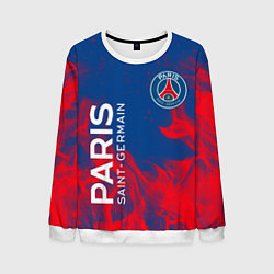 Свитшот мужской ФК ПСЖ PARIS SAINT GERMAIN, цвет: 3D-белый