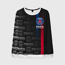 Свитшот мужской ФК ПСЖ PARIS SAINT GERMAIN, цвет: 3D-белый