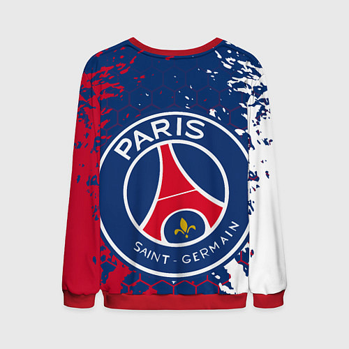 Мужской свитшот ФК ПСЖ FC PSG PARIS SG / 3D-Красный – фото 2