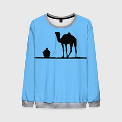 Свитшот мужской Верблюд, цвет: 3D-меланж