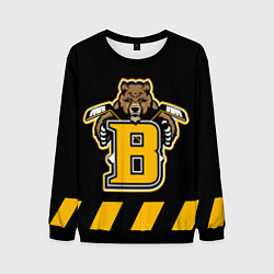 Свитшот мужской BOSTON BRUINS, цвет: 3D-черный