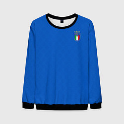 Свитшот мужской Форма сборной Италии, цвет: 3D-черный