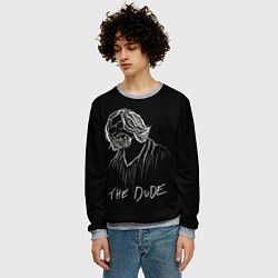 Свитшот мужской THE DUDE Большой Лебовски, цвет: 3D-меланж — фото 2