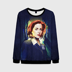 Свитшот мужской Dana Scully, цвет: 3D-черный