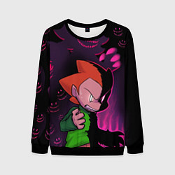 Свитшот мужской Friday Night Funkin FNF, цвет: 3D-черный
