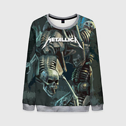 Свитшот мужской Metallica Metal Skull, цвет: 3D-меланж