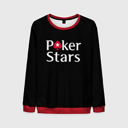 Свитшот мужской Poker Stars, цвет: 3D-красный