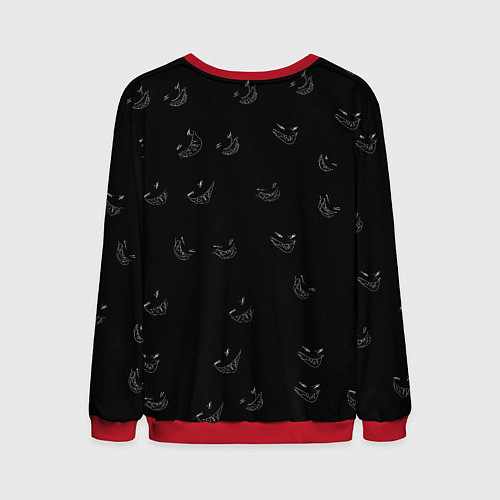 Мужской свитшот Ври себе / 3D-Красный – фото 2