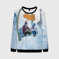 Свитшот мужской It Takes Two Коди и Мэй, цвет: 3D-черный