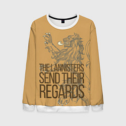 Свитшот мужской The Lannister Send, цвет: 3D-белый
