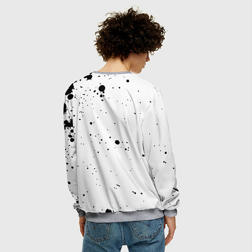 Мужской свитшот Ророноа Зоро пират Соломенной Шляпы / 3D-Меланж – фото 4