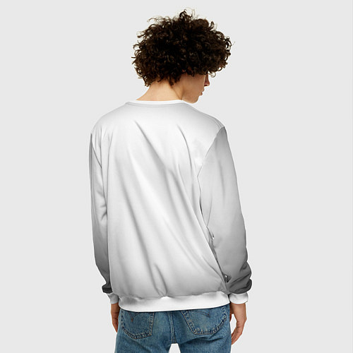 Мужской свитшот FNF Парень / 3D-Белый – фото 4
