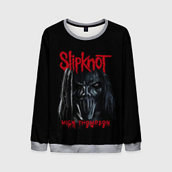 Свитшот мужской MICK THOMPSON SLIPKNOT СЛИПКНОТ Z, цвет: 3D-меланж