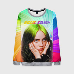 Свитшот мужской BILLIE EILISH БИЛЛИ АЙЛИШ Z, цвет: 3D-меланж