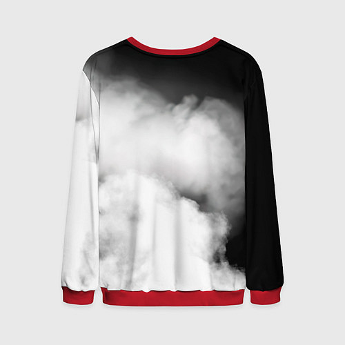 Мужской свитшот Вячеслав Бутусов Наутилус Помпилиус / 3D-Красный – фото 2