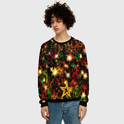 Свитшот мужской Яркий день, цвет: 3D-черный — фото 2