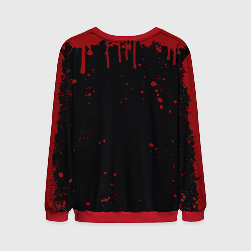 Мужской свитшот SLIPKNOT СЛИПКНОТ Z / 3D-Красный – фото 2