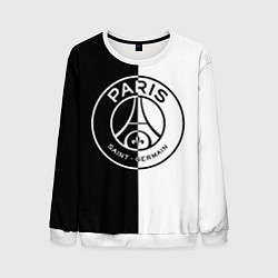 Мужской свитшот ФК ПСЖ PSG BLACK & WHITE