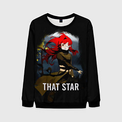 Свитшот мужской Manhwa That Star, цвет: 3D-черный