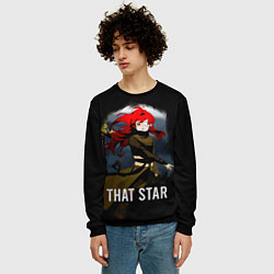 Свитшот мужской Manhwa That Star, цвет: 3D-черный — фото 2