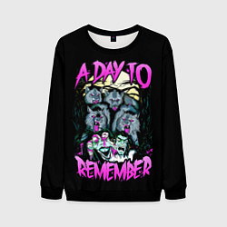Свитшот мужской A Day to Remember, цвет: 3D-черный