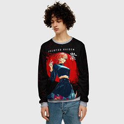 Свитшот мужской Кугисаки Нобара, цвет: 3D-меланж — фото 2