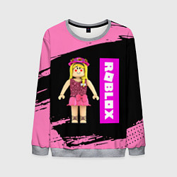 Свитшот мужской BARBIE ROBLOX РОБЛОКС Z, цвет: 3D-меланж