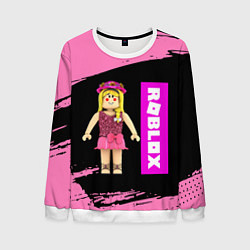 Свитшот мужской BARBIE ROBLOX РОБЛОКС Z, цвет: 3D-белый