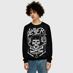 Свитшот мужской Slayer, цвет: 3D-черный — фото 2