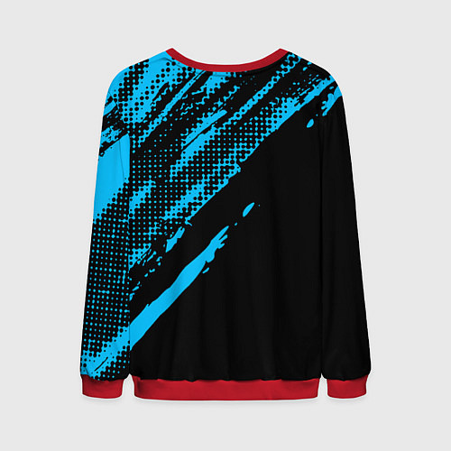 Мужской свитшот Volkswagen Фольксваген / 3D-Красный – фото 2