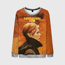 Свитшот мужской Low - David Bowie, цвет: 3D-меланж