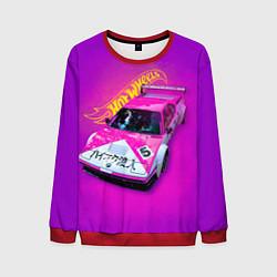 Свитшот мужской Hot Wheels Хот Вилс, цвет: 3D-красный
