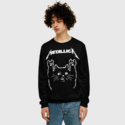 Свитшот мужской METALLICA МЕТАЛЛИКА, цвет: 3D-черный — фото 2