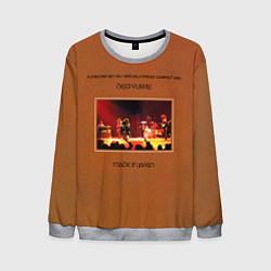 Свитшот мужской Made in Japan - Deep Purple, цвет: 3D-меланж