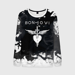 Мужской свитшот BON JOVI БОН ДЖОВИ