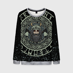 Свитшот мужской РУСИЧ РУНЫ RUNES Z, цвет: 3D-меланж