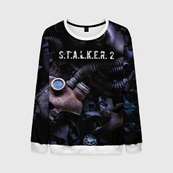 Свитшот мужской S T A L K E R 2 С Т А Л К Е Р 2, цвет: 3D-белый