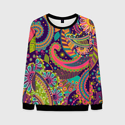 Мужской свитшот Яркий красочный узор