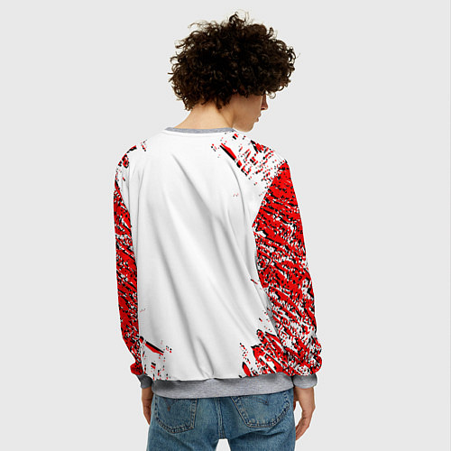 Мужской свитшот Dragon ball / 3D-Меланж – фото 4