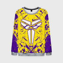 Свитшот мужской ЛЕЙКЕРС LOS ANGELES LAKERS,, цвет: 3D-меланж