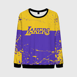 Свитшот мужской Kobe Bryant - Los Angeles Lakers - NBA, цвет: 3D-черный