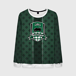 Свитшот мужской ФК Краснодар, цвет: 3D-белый