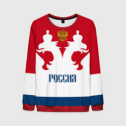 Свитшот мужской Russia Team, цвет: 3D-красный