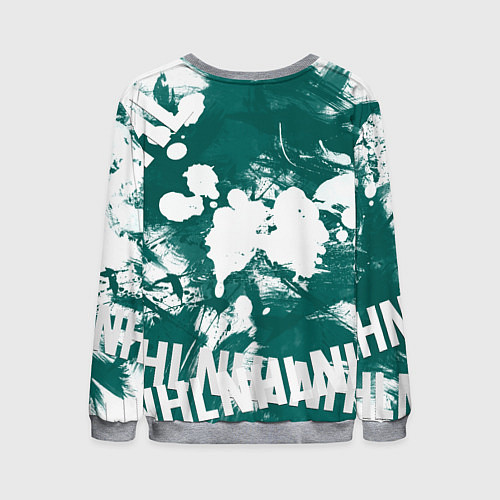 Мужской свитшот Анахайм Дакс Anaheim Ducks / 3D-Меланж – фото 2