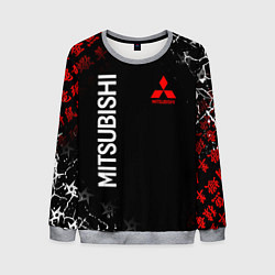 Мужской свитшот MITSUBISHI SAMURAI JAPAN STYLE ИЕРОГЛИФЫ